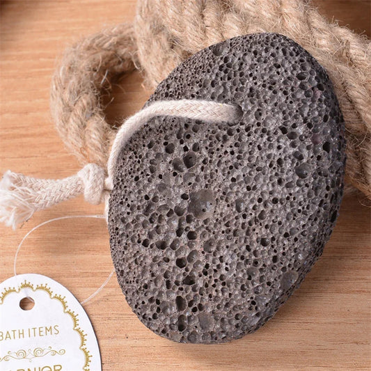 1PC Pumice Stone , Scrubber Stone Pedicure Tools Natural Foot Scrubber for Exfoliation to Clear Callus on Hands Heels and Body